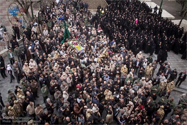 مراسم تشییع پیکر مطهر شهید سلطان‌علی علوی 12