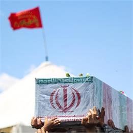 پیکر مطهر ۱۴ شهید گمنام خراسان رضوی را عطرآگین می‌کند