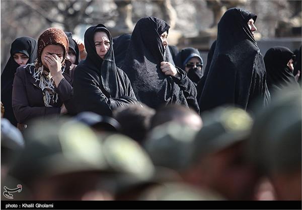 تشییع پیکر شهدای گمنام در تبریز 17