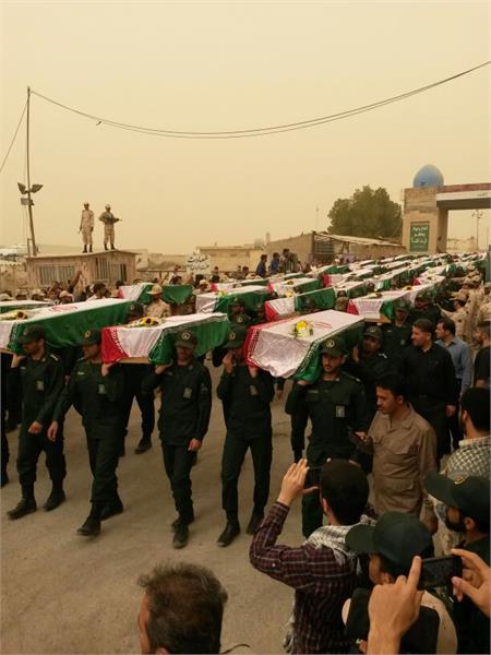 استقبال از 79 شهید دوران دفاع مقدس در مرز شلمچه 14