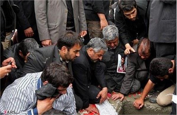 تشییع و خاکسپاری در دانشگاه علوم پزشکی دانشگاه بهشتی