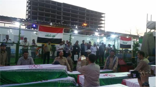 ورود پیکر پاک۶۶ شهید دفاع‌ مقدس به کشور  8