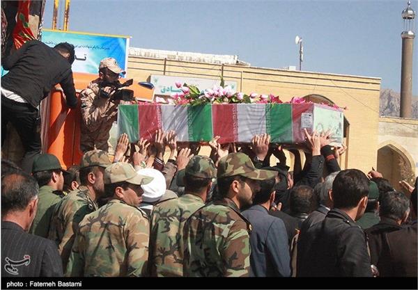 تشییع پیکر دو شهید دفاع مقدس در یاسوج 5