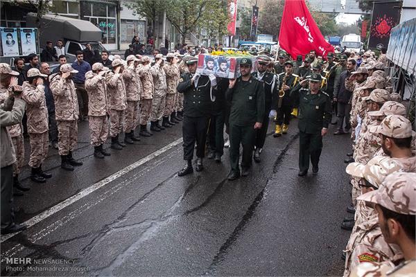 مراسم تشییع پیکر مطهر شهید سلطان‌علی علوی 4