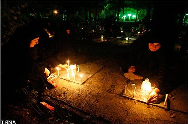 شب قدر در بهشت زهرا