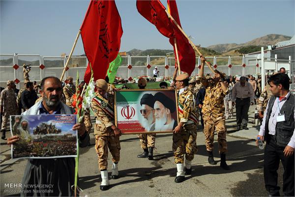 بازگشت ۳۱ شهید گمنام به کشور 11