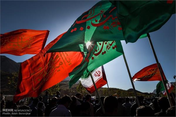 تشییع پیکر شهید گمنام در پارک کوهستانی دراک شیراز 8