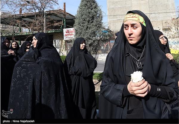 مراسم تشییع و تدفین دو شهید گمنام در مشهد 13