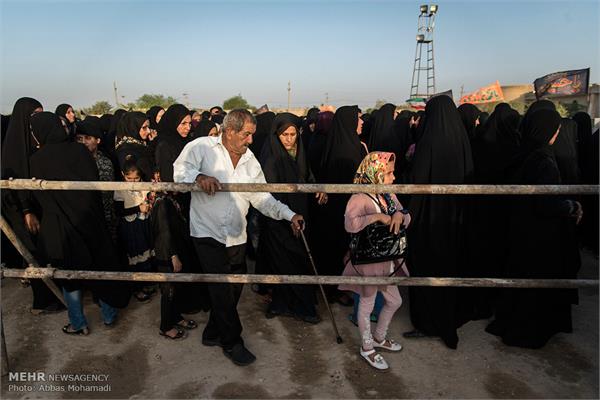 تشییع و خاک سپاری پیکر مطهر دو شهید گمنام در شهرستان لامرد 13