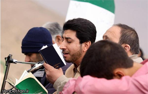 گزارش تصویری/مراسم دعای عرفه-تپه نورالشهدا شیراز