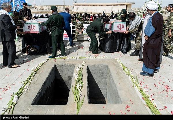 تشییع شهدای گمنام در خمین 3