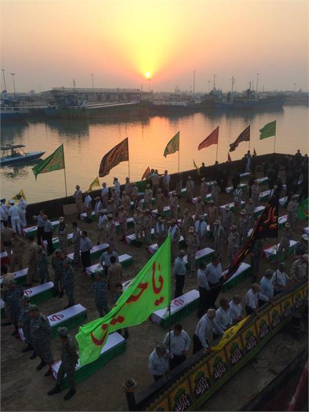 ورود پیکر مطهر ۶۶ شهید دفاع‌ مقدس به کشور 5