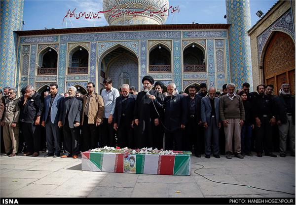 تشییع و خاکسپاری شهید محمدرضا طبایی - شیراز