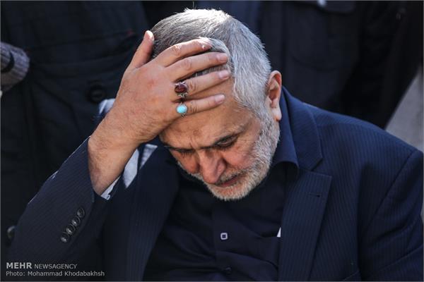 مراسم تشییع و تدفین پیکر دو شهید گمنام در مدرسه علمیه مروی 23