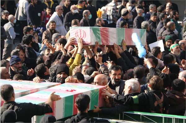 وداع با پیکرهای 110 شهید گمنام - 26 آذر 1402 16