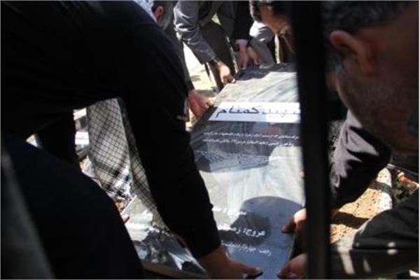 تشییع و خاکسپاری دو شهید گمنام دردانشگاه علوم پزشکی ارومیه