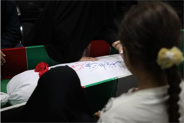 وداع با پیکر شهید تازه تفحص شده حجت‌الله یوسفیه - 14 اردیبهشت 1403