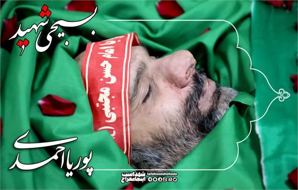 شهید مدافع امنیت پوریا احمدی