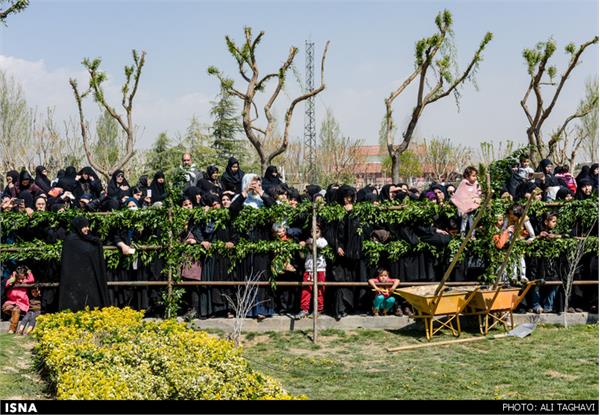 تشییع پیکر دو شهید گمنام - شهر ری