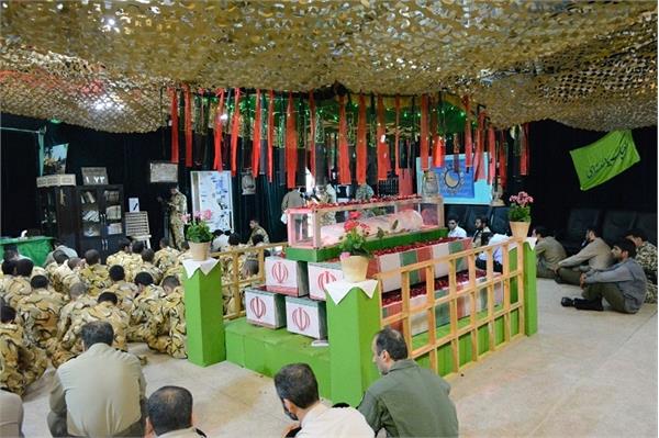 حضور فرمانده و کادر نیروی زمینی در معراج شهدای تهران 4