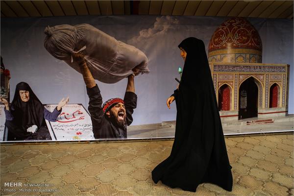 مراسم تشییع و تدفین دو شهید گمنام در دانشگاه پیام نور مرکز اهواز 6