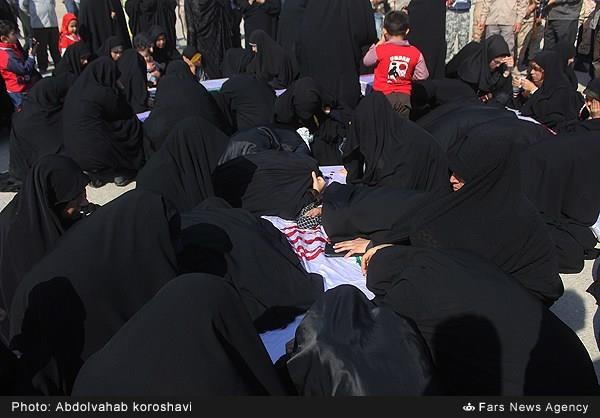 استقبال از 58 شهید دفاع مقدس در مرز شلمچه