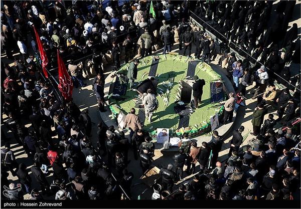 تشییع دو شهید گمنام در یافت آباد 13