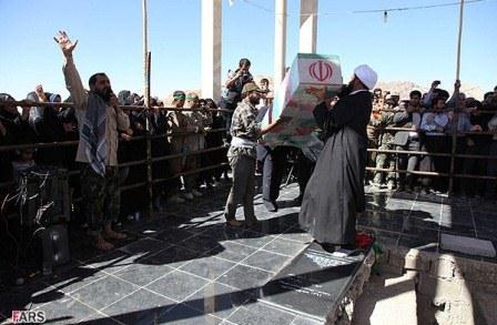 تشییع و خاکسپاری شهیدان گمنام دفاع مقدس در استان ایلام