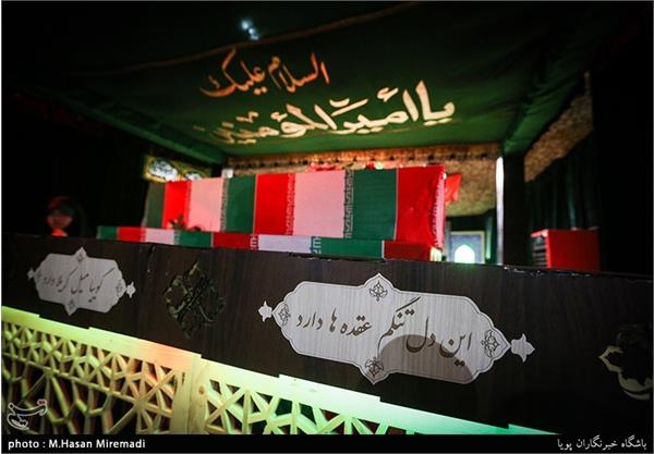 پیکر چهار شهید غواص در معراج شهدا 5