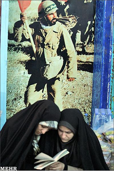 گزارش تصویری / مراسم دعای عرفه در بهشت زهرا(سلام الله علیها)