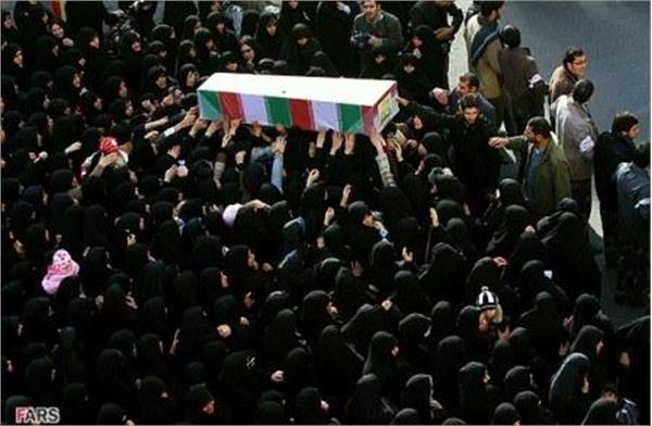 تشییع شهدای گمنام درشهر قم