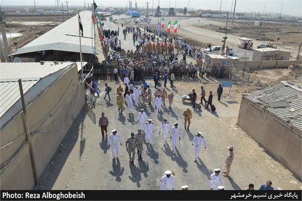 ورود 76 شهید نازه تفحص شده به کشور از طریق مرز شلمچه 24