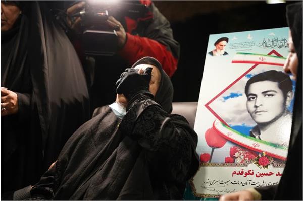 وداع با پیکر مطهر بسیجی تازه تفحص شده "حسین نکو قدم" - 8 بهمن 1403 1