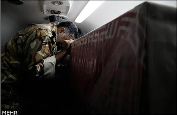 تشییع شهدا در حرم رضوی