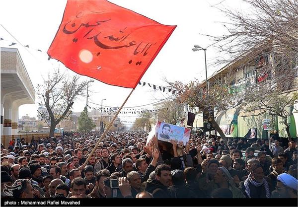 تشییع پیکر شهید محسن مسعودی در قم 10