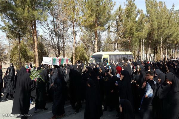 مراسم تشییع دو شهید گمنام در بیارجمند 6