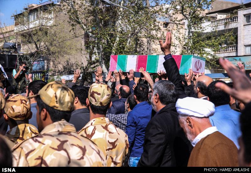 تشییع شهید گمنام - تهران