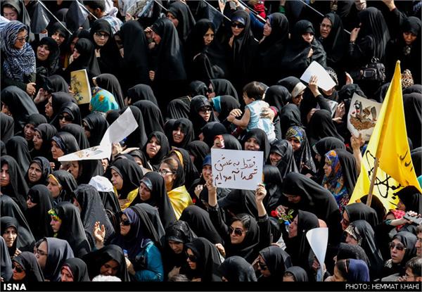 آئین تشییع 270 شهید دفاع مقدس در تهران(2) 23