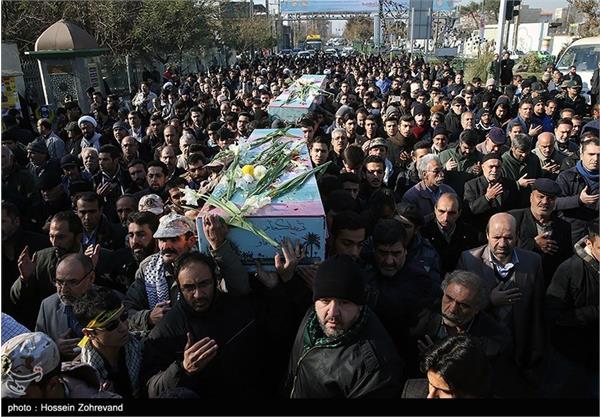 تشییع دو شهید گمنام در یافت آباد 16