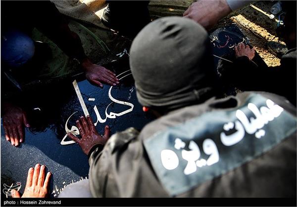 تشییع دو شهید گمنام در یافت آباد 6