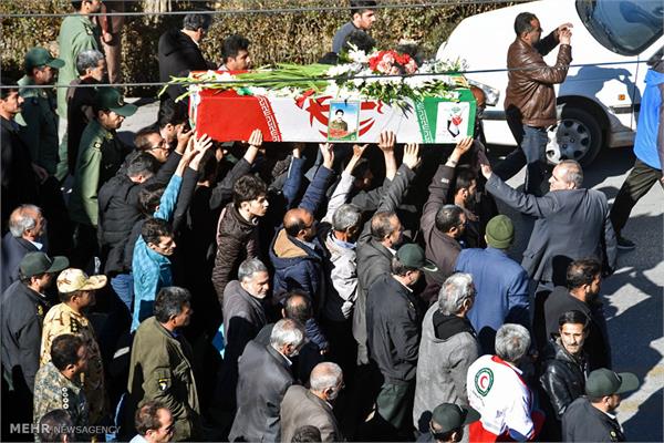 تشییع پیکر مطهر شهید «محمدحسن جلی» در شهرضا‎ 6