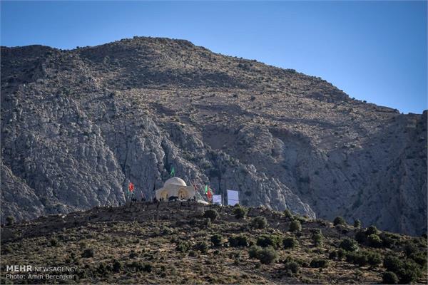 تشییع پیکر شهید گمنام در پارک کوهستانی دراک شیراز 11