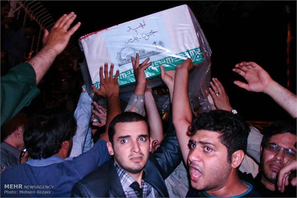 آئین تشییع 270 شهید دفاع مقدس در تهران 39