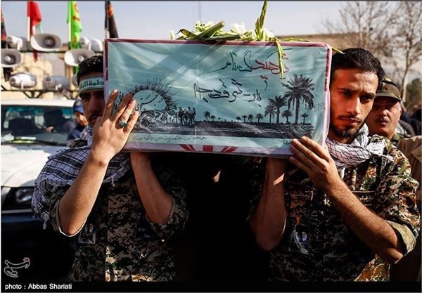 تشییع پیکر شهید گمنام ۱۸ساله - البرز 17