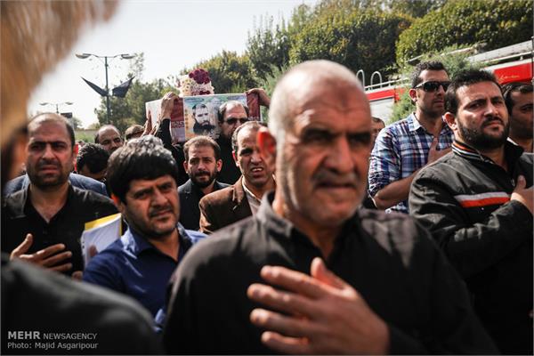 تشییع شهید پرویز قرایی 3