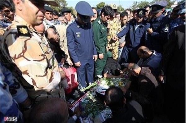 مراسم تشییع سرلشگر خلبان شهید قدرت الله کیانجو در اصفهان