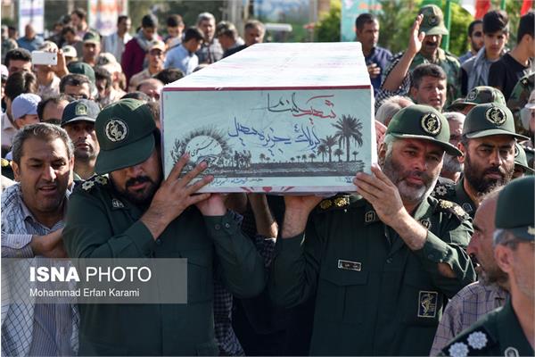 تشییع پیکر شهدای گمنام در میانراهان و گناباد و نیشابور 4