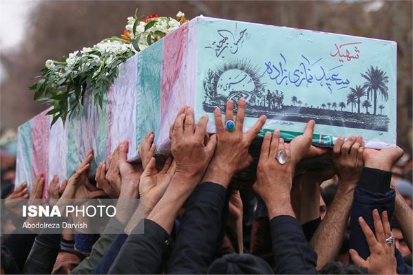 تشییع پیکر شهدای دفاع مقدس در کشور 22