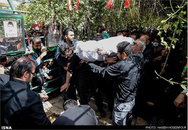 تشییع و خاکسپاری شهید محمدرضا طبایی - شیراز