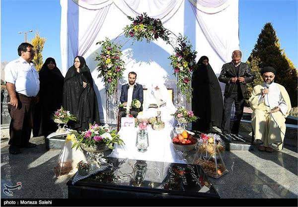 آغاز زندگی مشترک در کنار قبور شهدای گمنام - اصفهان 10